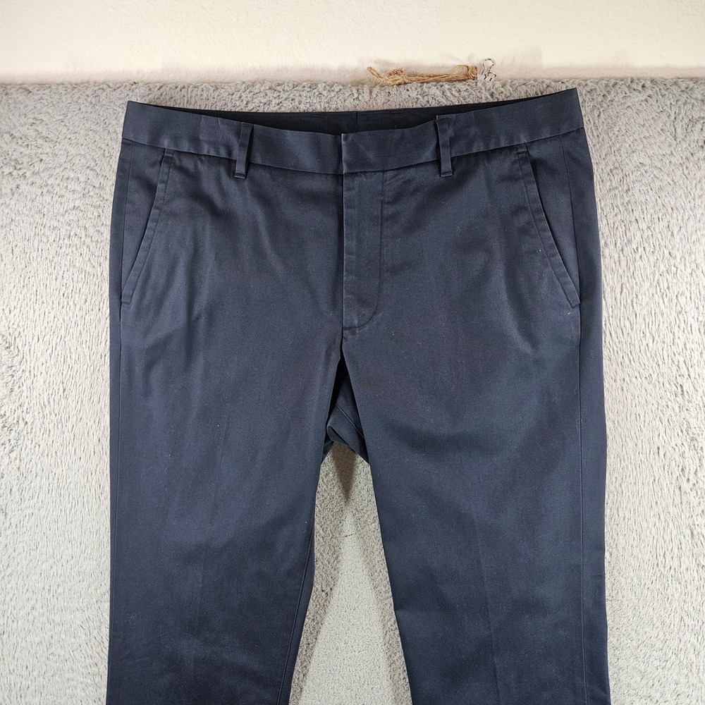 Bonobos Weekday Warrior Monday Navy Blue Slim Chino Dress Pants Mens 34x34 View 2